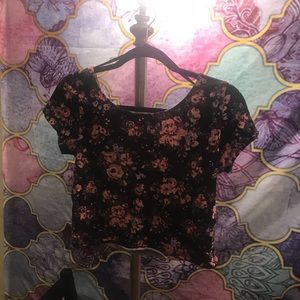 Flower Crop Top